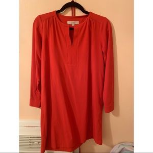 Loft Red Work Dress